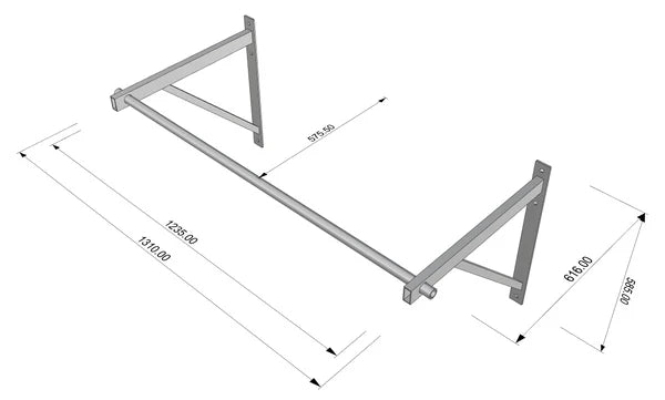 METCON Wall mounted pull-up bar