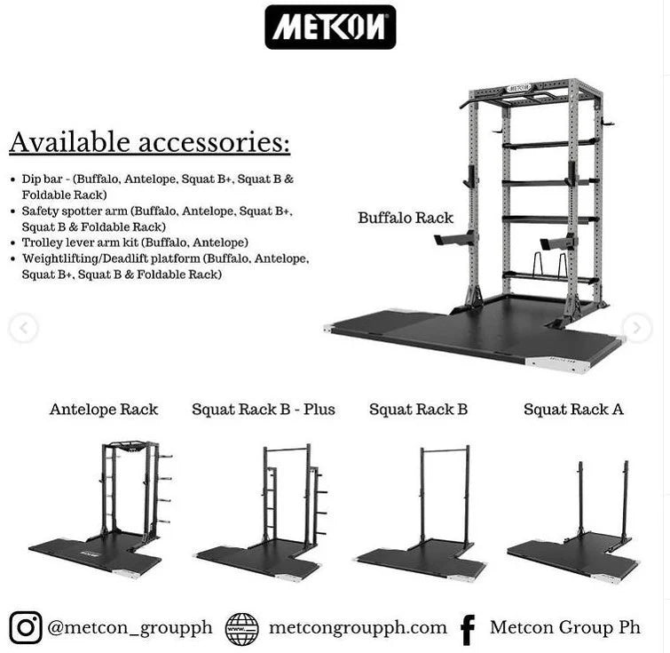 Platform for METCON Racks