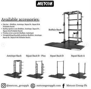 Platform for METCON Racks