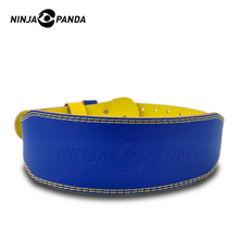 Load image into Gallery viewer, NINJA PANDA Leather Weightlifting Belt
