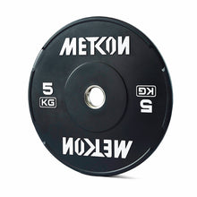 Load image into Gallery viewer, METCON Black Bumper Plates (kg)
