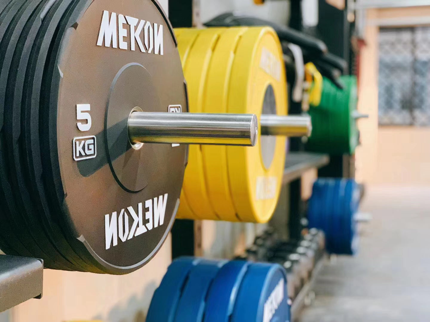 METCON Black Bumper Plates (kg)