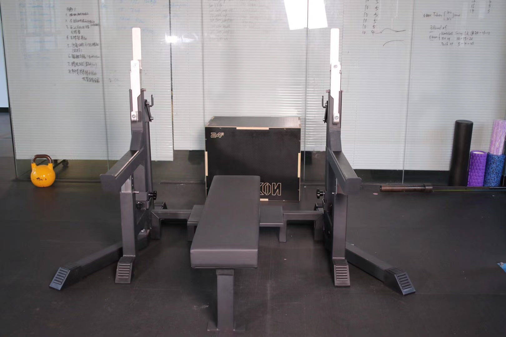 METCON MET-XT Granite Power Lifting Competition Rack