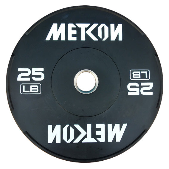 METCON Black Bumper Plates (lbs)